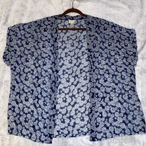 PACSUN LA Hearts Daisy short sleeve Kimono